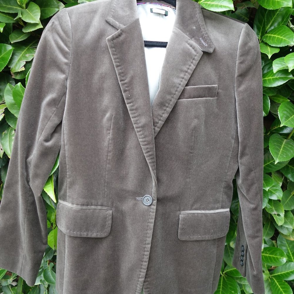 Jcrew Velvet Blazer